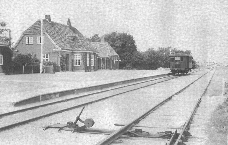 Kongsholm station anno 1954.